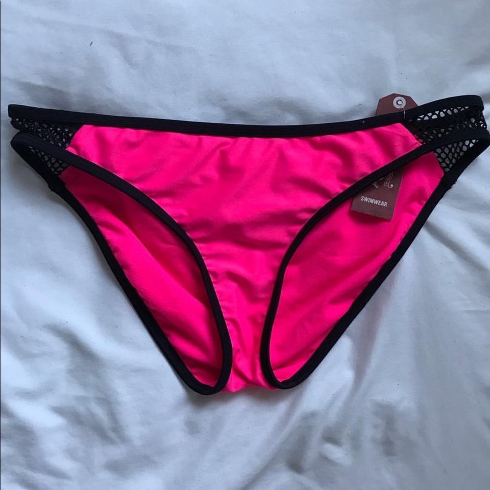 NWT Hot Pink Bikini Bottoms